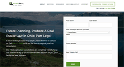 Desktop Screenshot of portlegal.com